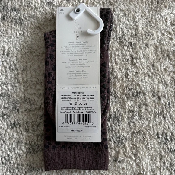 Tavi Noir Jess grip sock - S - Picture 4 of 4